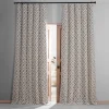 EFF Martinique Printed Blackout Curtain Panel -Greenland Home Fashions Shop 5213783 Martinique Taupe