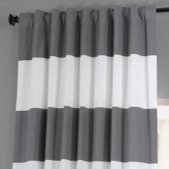 EFF Horizontal Stripe Printed Blackout Curtain Panel 11 EFF Horizontal Stripe Printed Blackout Curtain Panel -Greenland Home Fashions Shop 5213789 ALT3