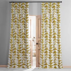 EFF Triad Printed Blackout Curtain Panel