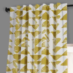 EFF Triad Printed Blackout Curtain Panel -Greenland Home Fashions Shop 5213795 ALT3