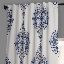 EFF Kerala Printed Blackout Curtain Panel -Greenland Home Fashions Shop 5213806 ALT3