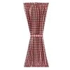 Achim Buffalo Check Door Panel And Tieback -Greenland Home Fashions Shop 5214023 Burgundy