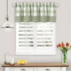 Achim Hunter Window Curtain Valance 1 Achim Hunter Window Curtain Valance -Greenland Home Fashions Shop 5214035 Apple Green