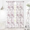 Achim Misty Back Tab Window Curtain Panel 2 Achim Misty Back Tab Window Curtain Panel -Greenland Home Fashions Shop 5214039 Blush