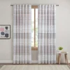 Urban Habitat Charlie Light Filtering Jacquard 1-Panel Rod Pocket Window Curtain -Greenland Home Fashions Shop 5216694 Blush