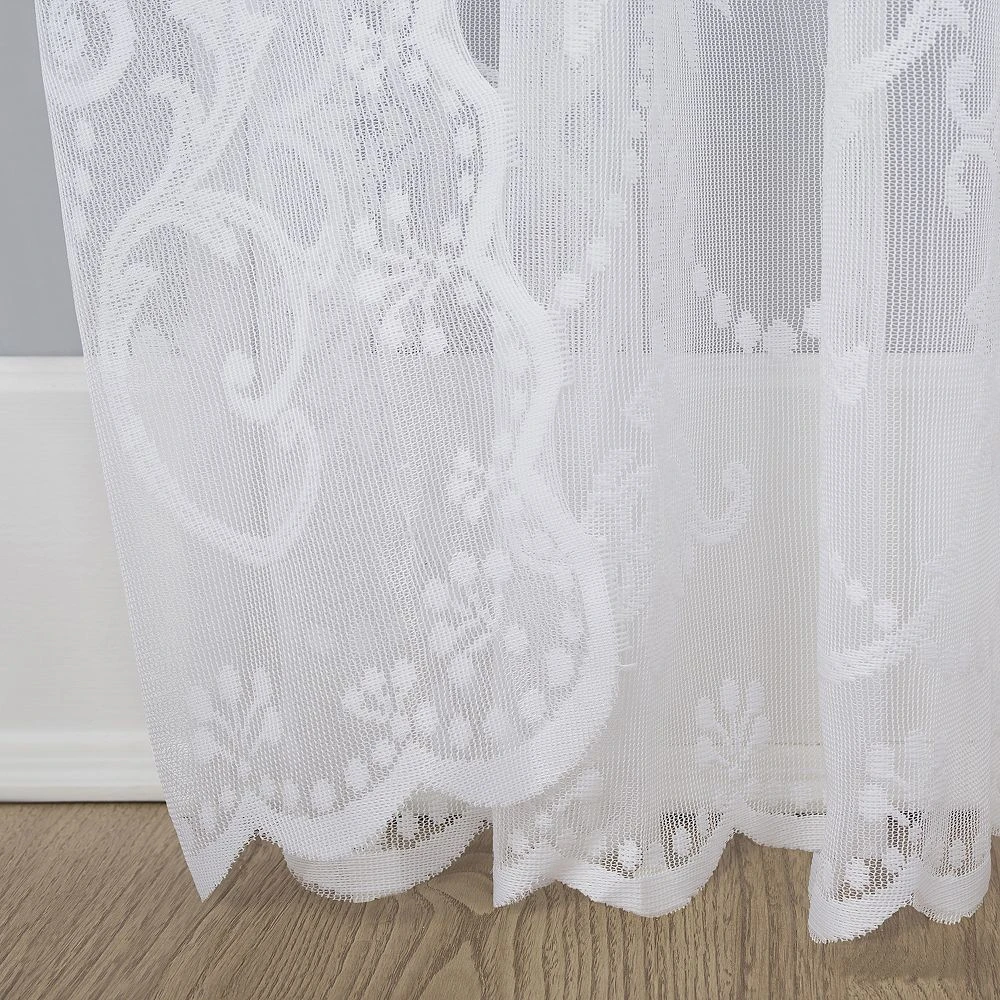 No. 918 Ariella Floral Lace Curtain Panel 5 No. 918 Ariella Floral Lace Curtain Panel - Image 3