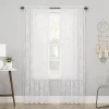 No. 918 Ariella Floral Lace Curtain Panel -Greenland Home Fashions Shop 5220878 White