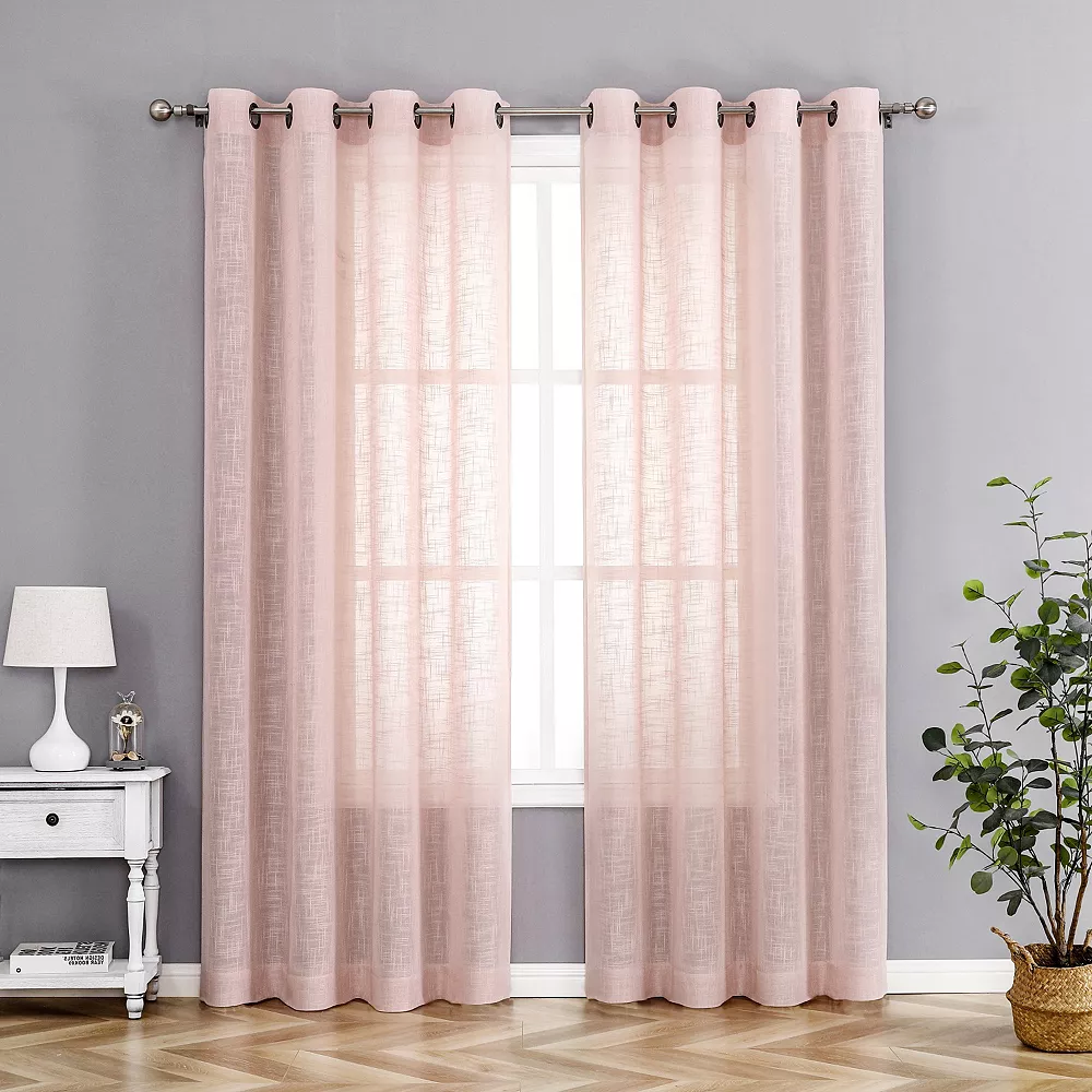 Unbranded Tranquility 1-panel Window Curtain 3 Unbranded Tranquility 1-panel Window Curtain