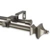 Rod Desyne Esta 5/8" Double Curtain Rod 84" - 120" -Greenland Home Fashions Shop 5252538 Antique Gold