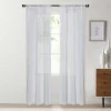 Sonoma Goods For Life® Window Pane Sheer 2-pack Window Curtain Set -Greenland Home Fashions Shop 5256983