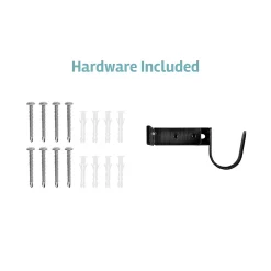 Zenna Home Smart Rods Easy Install Adjustable Drapery Window Rod With Cap Finials -Greenland Home Fashions Shop 5260282 ALT6