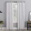 The Big One® 2-Pack Kentfield Tab Top Room Darkening Curtain 2 The Big One® 2-Pack Kentfield Tab Top Room Darkening Curtain -Greenland Home Fashions Shop 5318104 White