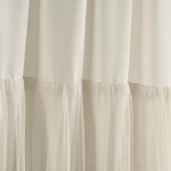 Lush Décor Lush Decor Tulle Skirt Solid Window Curtain Set -Greenland Home Fashions Shop 5354777 ALT2