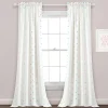 Lush Décor Lush Decor Rainbow Tufted Dot Window Curtain -Greenland Home Fashions Shop 5354780