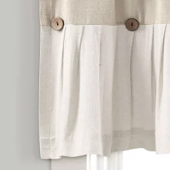 Lush Décor Lush Decor Linen Button Valance -Greenland Home Fashions Shop 5354781 ALT3