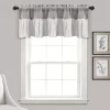 Lush Décor Lush Decor Linen Button Valance -Greenland Home Fashions Shop 5354781 Gray White