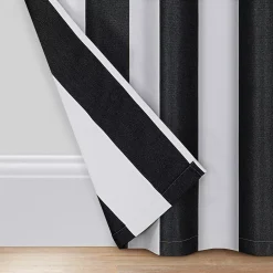 Sunbrella Cabana Indoor/Outdoor Classic Grommet Window Curtain -Greenland Home Fashions Shop 5354799 ALT2