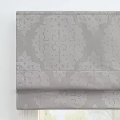 Eclipse Carlton Damask 100% Total Blackout Cordless Roman Shade 64" Length -Greenland Home Fashions Shop 5357806 ALT2