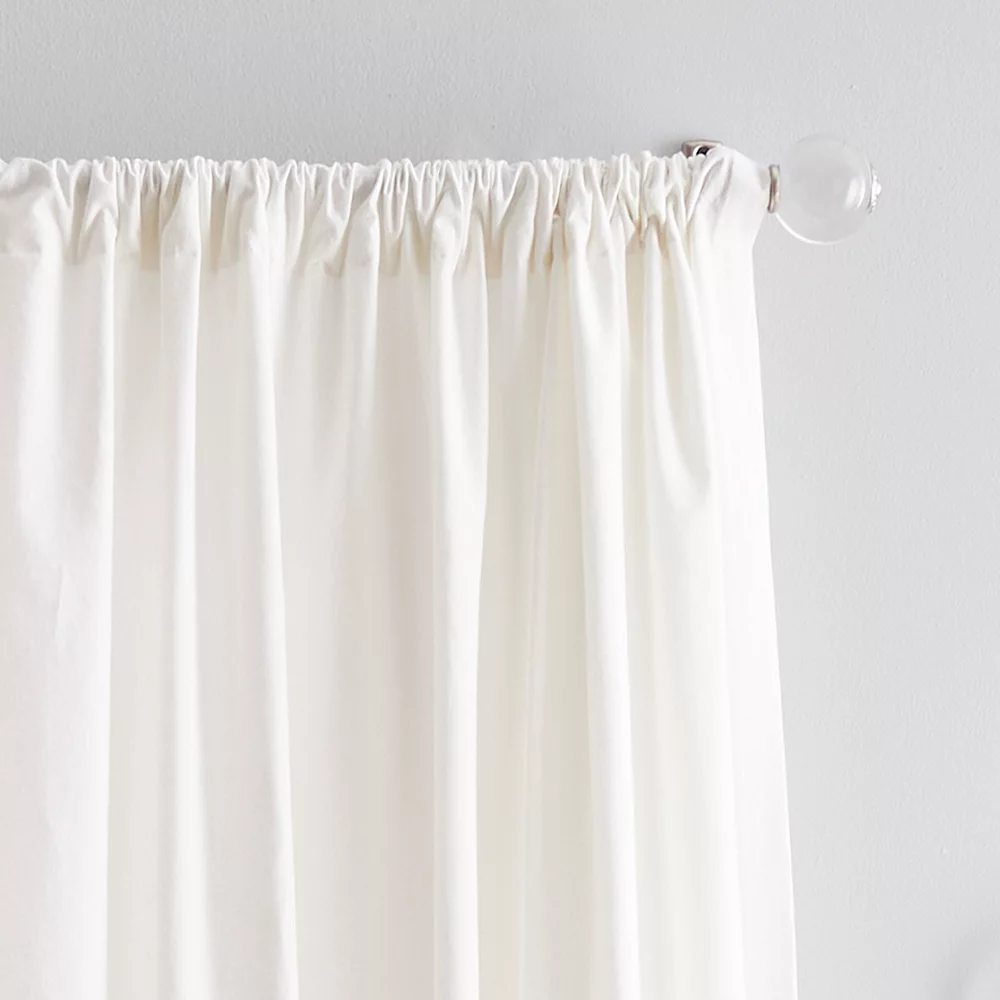 Peri Chenille Rose Poletop Window Curtain Set 4 Peri Chenille Rose Poletop Window Curtain Set - Image 2