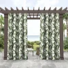 Tommy Bahama Indoor/Outdoor Island Palm Light Filtering 2-panel Window Curtain Set 2 Tommy Bahama Indoor/Outdoor Island Palm Light Filtering 2-panel Window Curtain Set -Greenland Home Fashions Shop 5478167 Tropical Fern