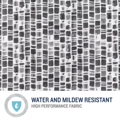 Tommy Bahama Indoor/Outdoor Mosaic Light Filtering 2-panel Window Curtain Set -Greenland Home Fashions Shop 5478183 ALT3