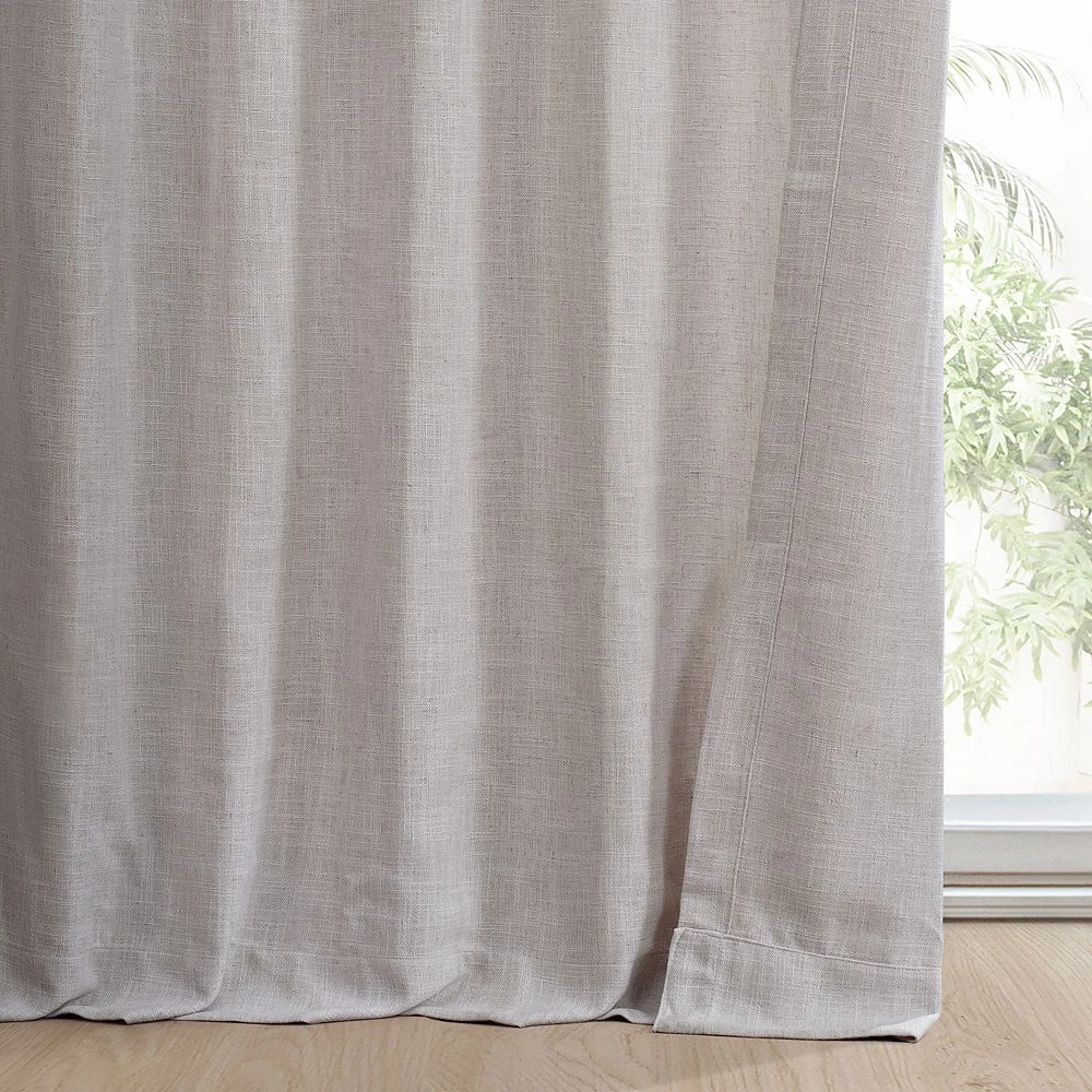 EFF Heavy Faux Linen Window Curtain 8 EFF Heavy Faux Linen Window Curtain - Image 6