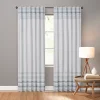 Sonoma Goods For Life® Ultimate Performance 2-Pack Blue Border 100% Blackout Curtain -Greenland Home Fashions Shop 5483438