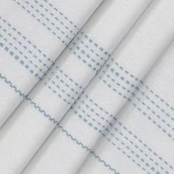 Sonoma Goods For Life® Ultimate Performance 2-Pack Blue Border 100% Blackout Curtain -Greenland Home Fashions Shop 5483438 ALT4