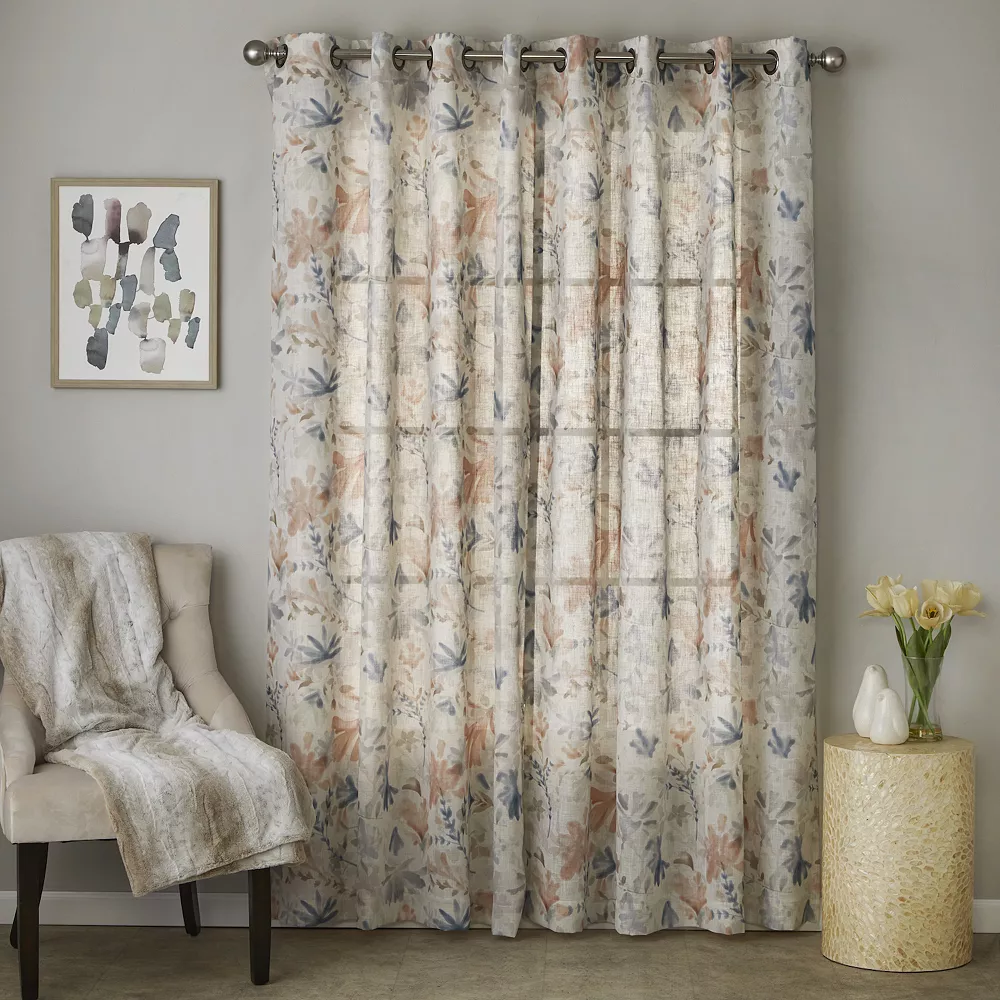 SKL Home Painted Garden 1-panel Window Curtain 7 SKL Home Painted Garden 1-panel Window Curtain - Image 5