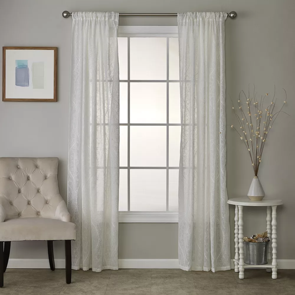 SKL Home Isabella Lace 1-panel Window Curtain 3 SKL Home Isabella Lace 1-panel Window Curtain