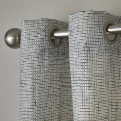 SKL Home Textured Crosshatch 1-panel Window Curtain -Greenland Home Fashions Shop 5485695 ALT4