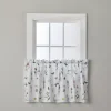 SKL Home Wildflower Script Window Tier Pair -Greenland Home Fashions Shop 5485699