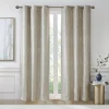 Beautyrest 2-pack Cannes 100% Blackout Thermal Ogee Jacquard Magnetic Closure Grommet Window Curtain Set -Greenland Home Fashions Shop 5487078 Taupe