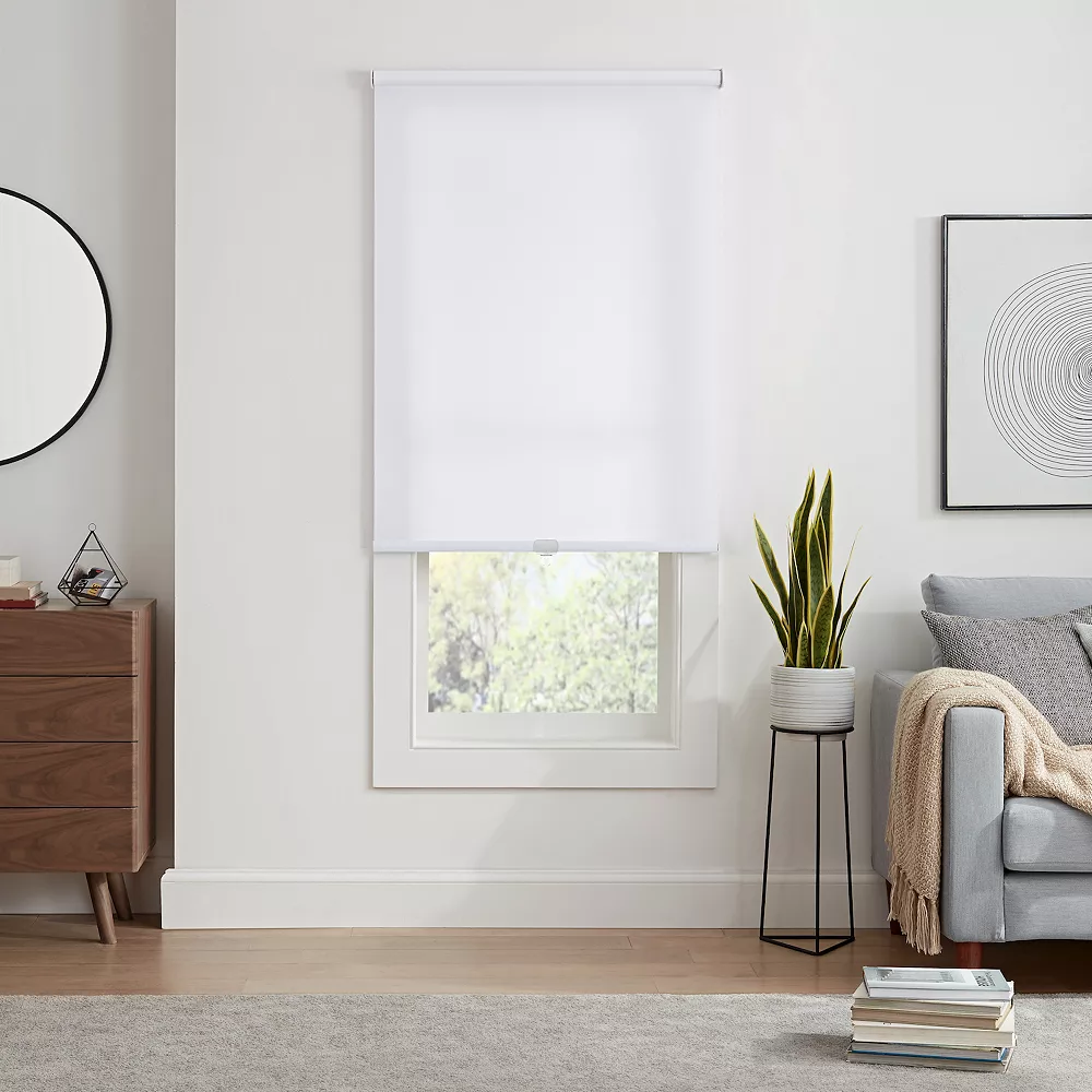 Eclipse Elipse Holden Solid Light Filtering Cordless Roller Shade 72" Length 4 Eclipse Elipse Holden Solid Light Filtering Cordless Roller Shade 72" Length - Image 2