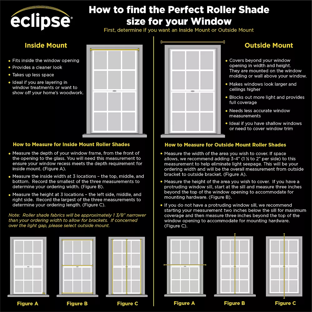 Eclipse Elipse Holden Solid Light Filtering Cordless Roller Shade 72" Length 5 Eclipse Elipse Holden Solid Light Filtering Cordless Roller Shade 72" Length - Image 3