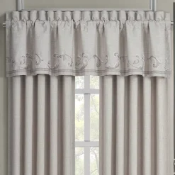 Five Queens Court Ania Window Straight Valance -Greenland Home Fashions Shop 5545454 ALT