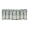 Five Queens Court Patrice Spa Window Straight Valance -Greenland Home Fashions Shop 5545489