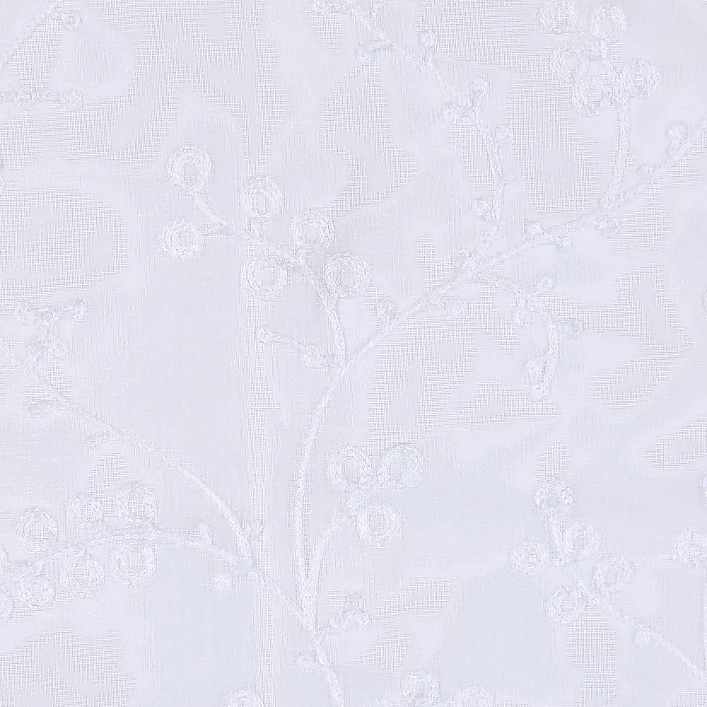 Waverly Indochina Rod Pocket Back Tab Sheer Window Curtain Panel 5 Waverly Indochina Rod Pocket Back Tab Sheer Window Curtain Panel - Image 3