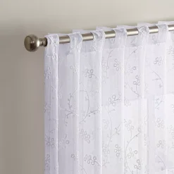 Waverly Indochina Rod Pocket Back Tab Sheer Window Curtain Panel 13 Waverly Indochina Rod Pocket Back Tab Sheer Window Curtain Panel -Greenland Home Fashions Shop 5556642 ALT5