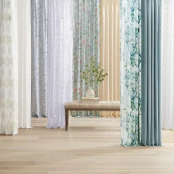 Waverly Blushing Blooms Rod Pocket Sheer Window Curtain Panel -Greenland Home Fashions Shop 5556649 ALT9