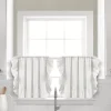 Lush Décor Lush Decor Linen Ruffle Kitchen Tiers Set -Greenland Home Fashions Shop 5565144