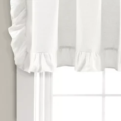Lush Décor Lush Decor Linen Ruffle Valance -Greenland Home Fashions Shop 5565165 ALT2