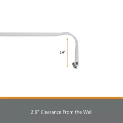 Kenney® Fast Fit™ Easy Install Superior Hold Premium 2-pack Curtain Rod Set -Greenland Home Fashions Shop 5580494 ALT3