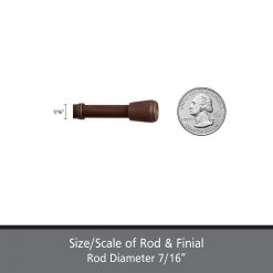 Kenney® Fast Fit™ No Tools 7/16" Spring Tension Rod Set -Greenland Home Fashions Shop 5580514 ALT4