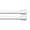 Kenney® Fast Fit™ No Tools 7/16" Spring Tension Rod Set 1 Kenney® Fast Fit™ No Tools 7/16" Spring Tension Rod Set -Greenland Home Fashions Shop 5580514 White