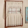 Sweet Home Adirondack Cotton Kitchen Window Curtain Set 1 Sweet Home Adirondack Cotton Kitchen Window Curtain Set -Greenland Home Fashions Shop 5590248 Toast