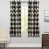 Sweet Home Collection Courtyard Grommet Plaid Window Curtain 2 Sweet Home Collection Courtyard Grommet Plaid Window Curtain -Greenland Home Fashions Shop 5591805