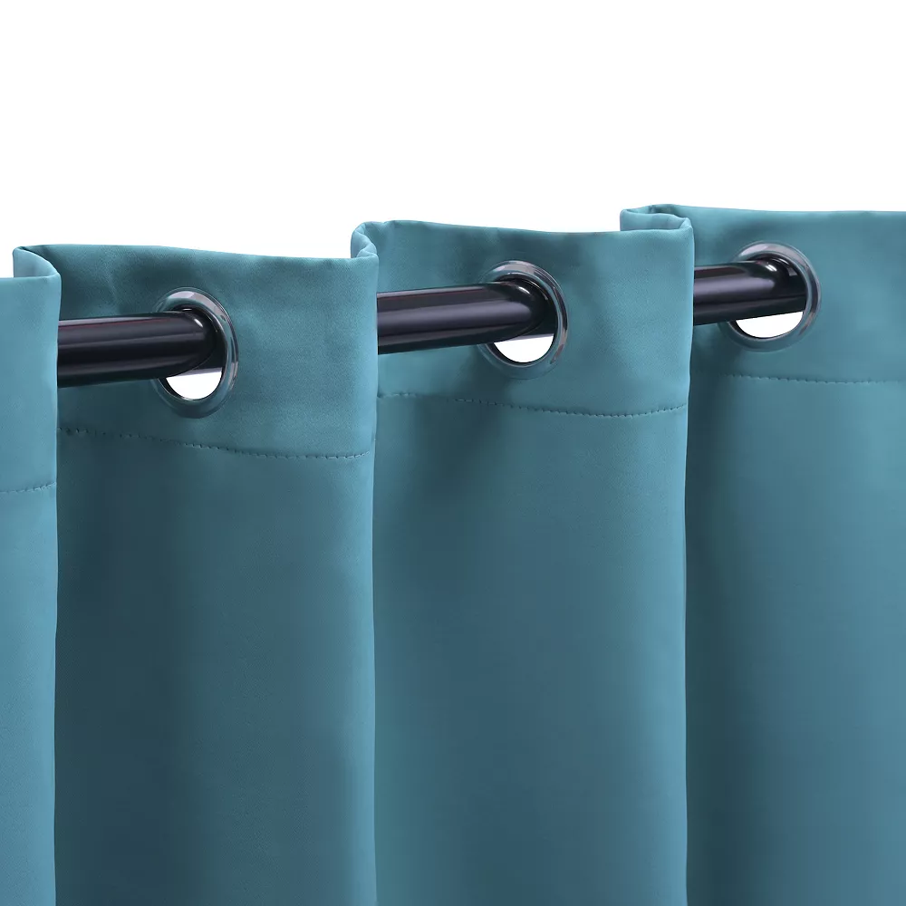 Superior Superior Solid Insulated Thermal 2-Pack Blackout Grommet Window Curtain Panels 4 Superior Superior Solid Insulated Thermal 2-Pack Blackout Grommet Window Curtain Panels - Image 2