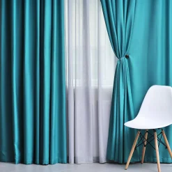 Superior Superior Solid Insulated Thermal 2-Pack Blackout Grommet Window Curtain Panels 10 Superior Superior Solid Insulated Thermal 2-Pack Blackout Grommet Window Curtain Panels -Greenland Home Fashions Shop 5616876 ALT4