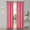 Superior Superior Solid Insulated Thermal 2-Pack Blackout Grommet Window Curtain Panels -Greenland Home Fashions Shop 5616876 Pink